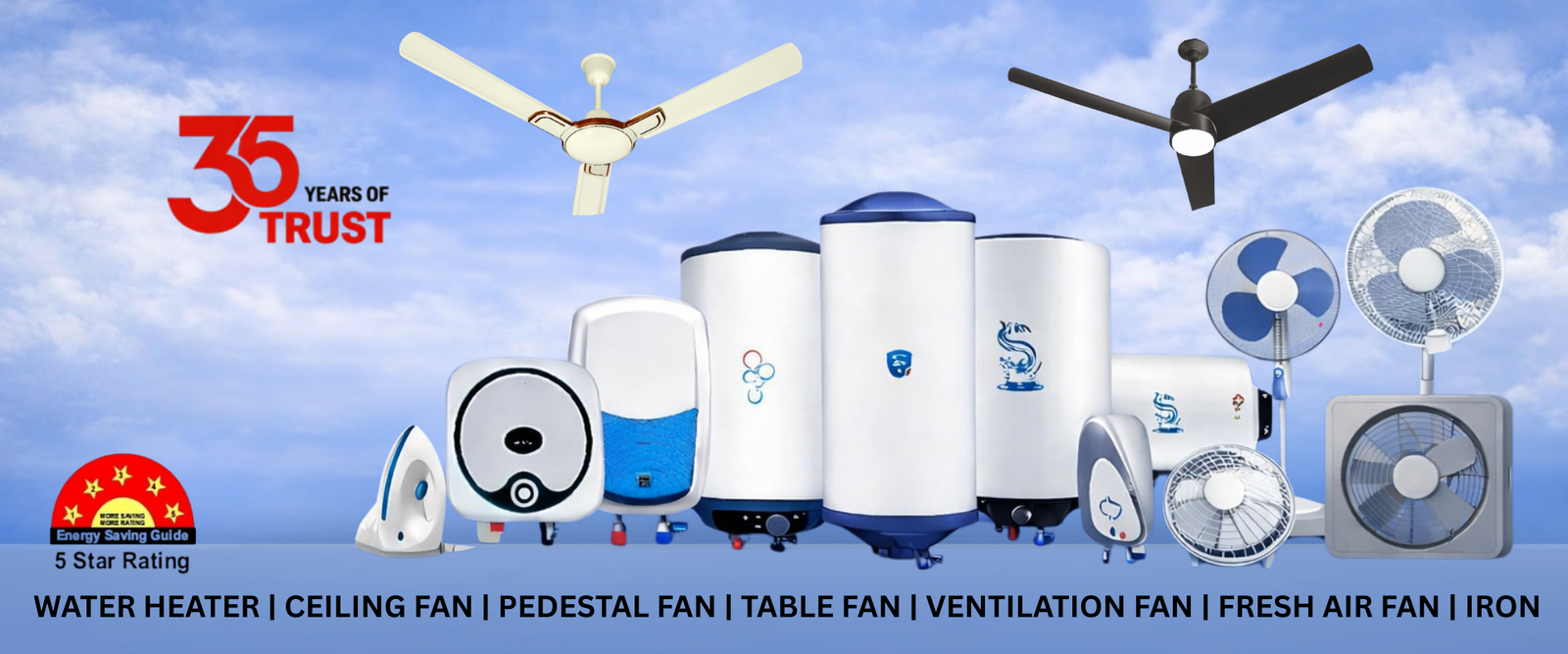 electrical home appliances manufacturer